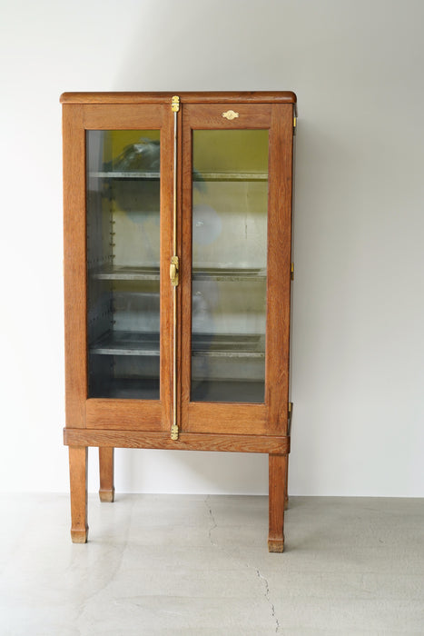 VINTAGE MEDICAL WOODEN CABINET<BR><BR>SOLD OUT