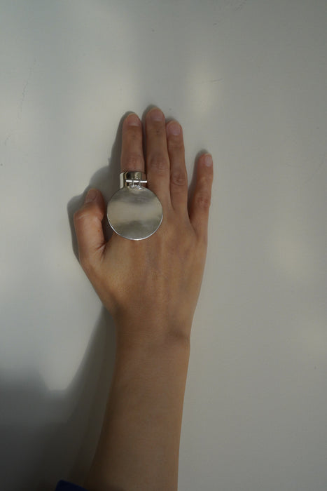 Claudia Lepik<br>KADI RING<br> in SILVER