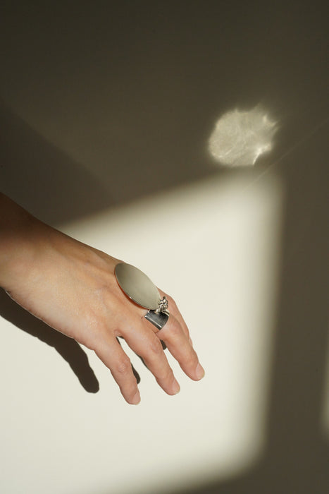 Claudia Lepik<br>KADI RING<br> in SILVER