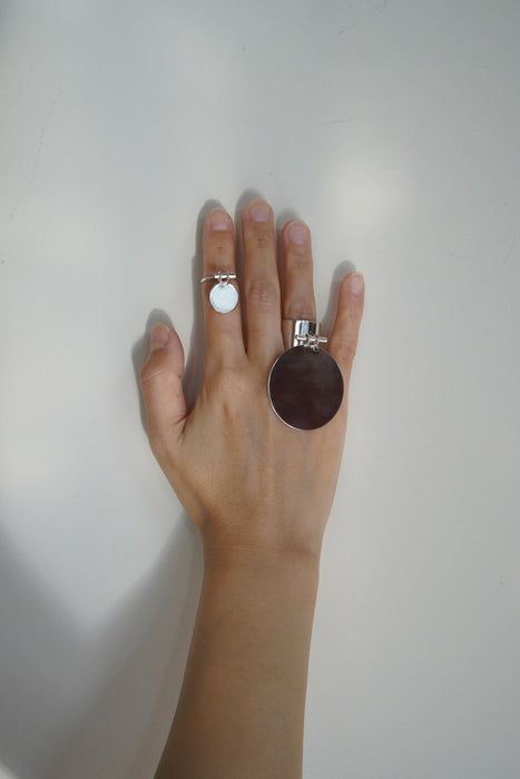 Claudia Lepik<br>KADI RING<br> in SILVER