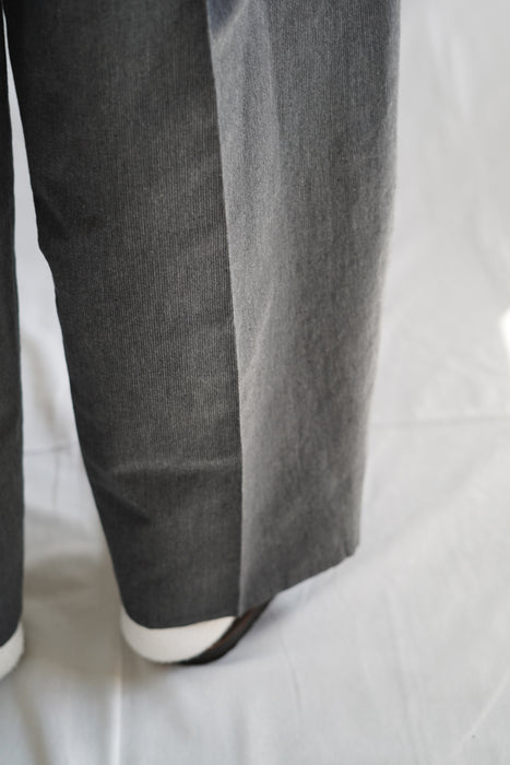 CRISTASEYA<br>MOROCCAN PYJAMA PANTS<br>in GREY WITH BLACK STRIPED