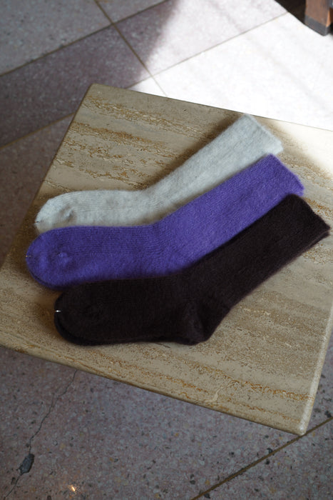 pelleq<br>MOHAIR SOCKS