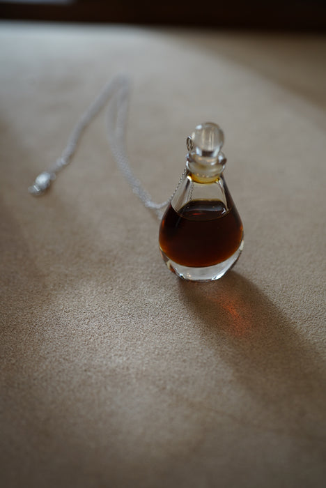 HALSTON by ELSA PERETTI <BR>PERFUME BOTTLE NECKLACE <BR> <BR> SOLD OUT