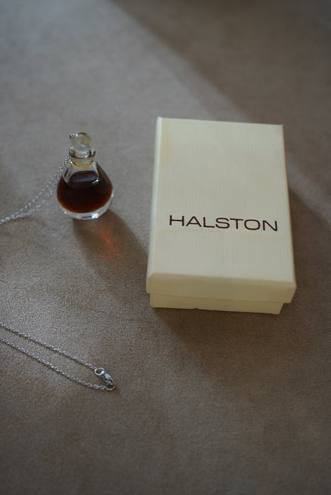 HALSTON by ELSA PERETTI <BR>PERFUME BOTTLE NECKLACE <BR> <BR> SOLD OUT