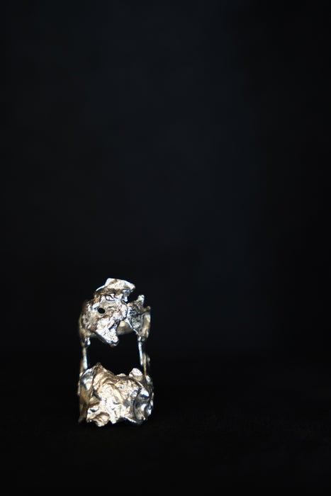 Claudia Lepik<br>CAST BIT ARTICULATED RING