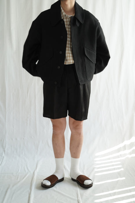 CRISTASEYA<br>SUMMER BOMBER <br>in BLACK