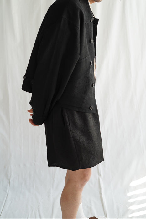 CRISTASEYA<br>SUMMER BOMBER <br>in BLACK