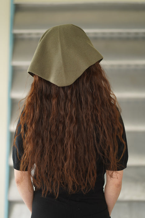 EXTREME CASHMERE<br>n°35 bandana<br>in ARMY <BR> <BR>SOLD OUT