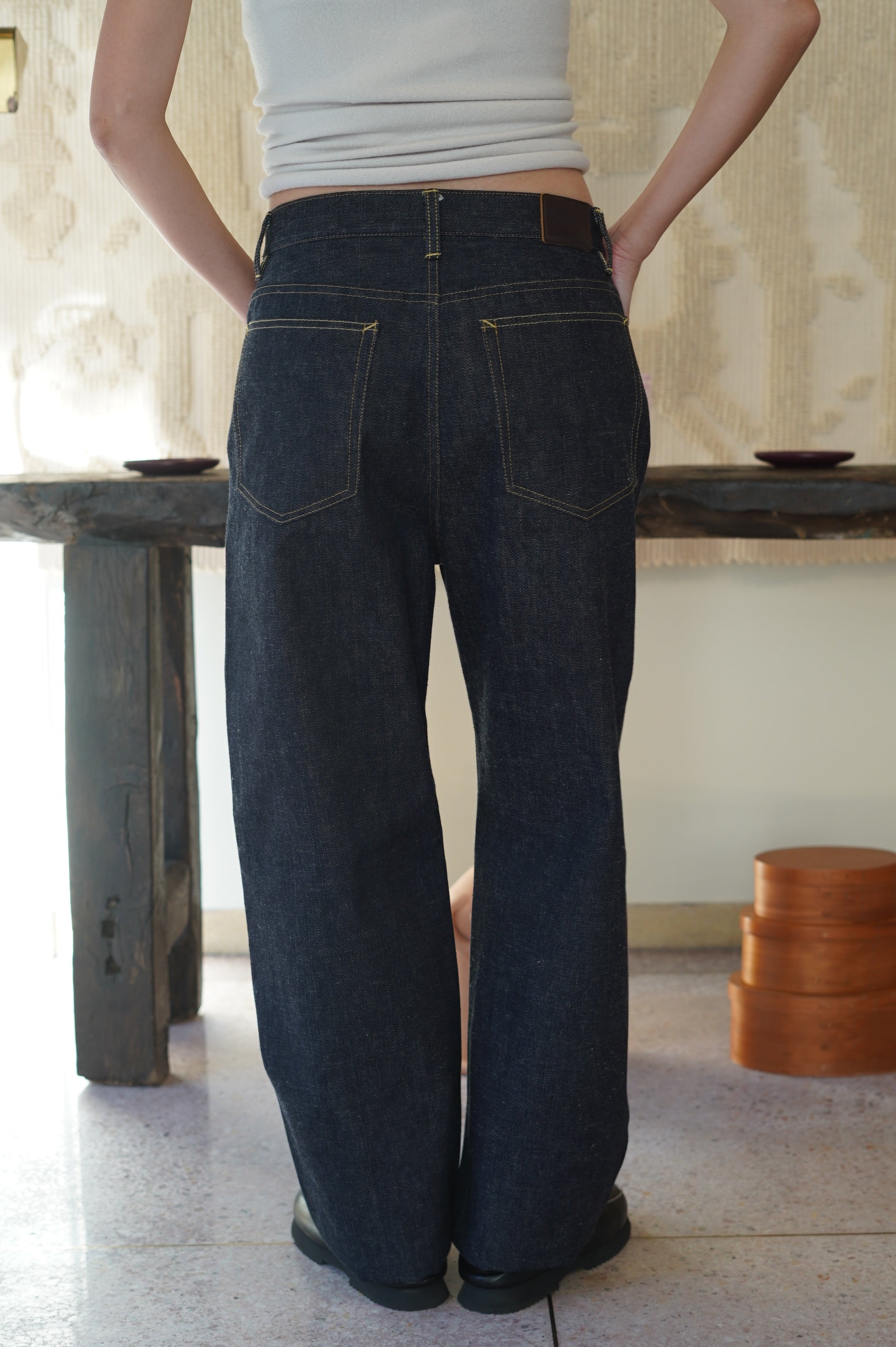 FUMIKA_UCHIDADENIM STRAIGHT PANTS – PORT