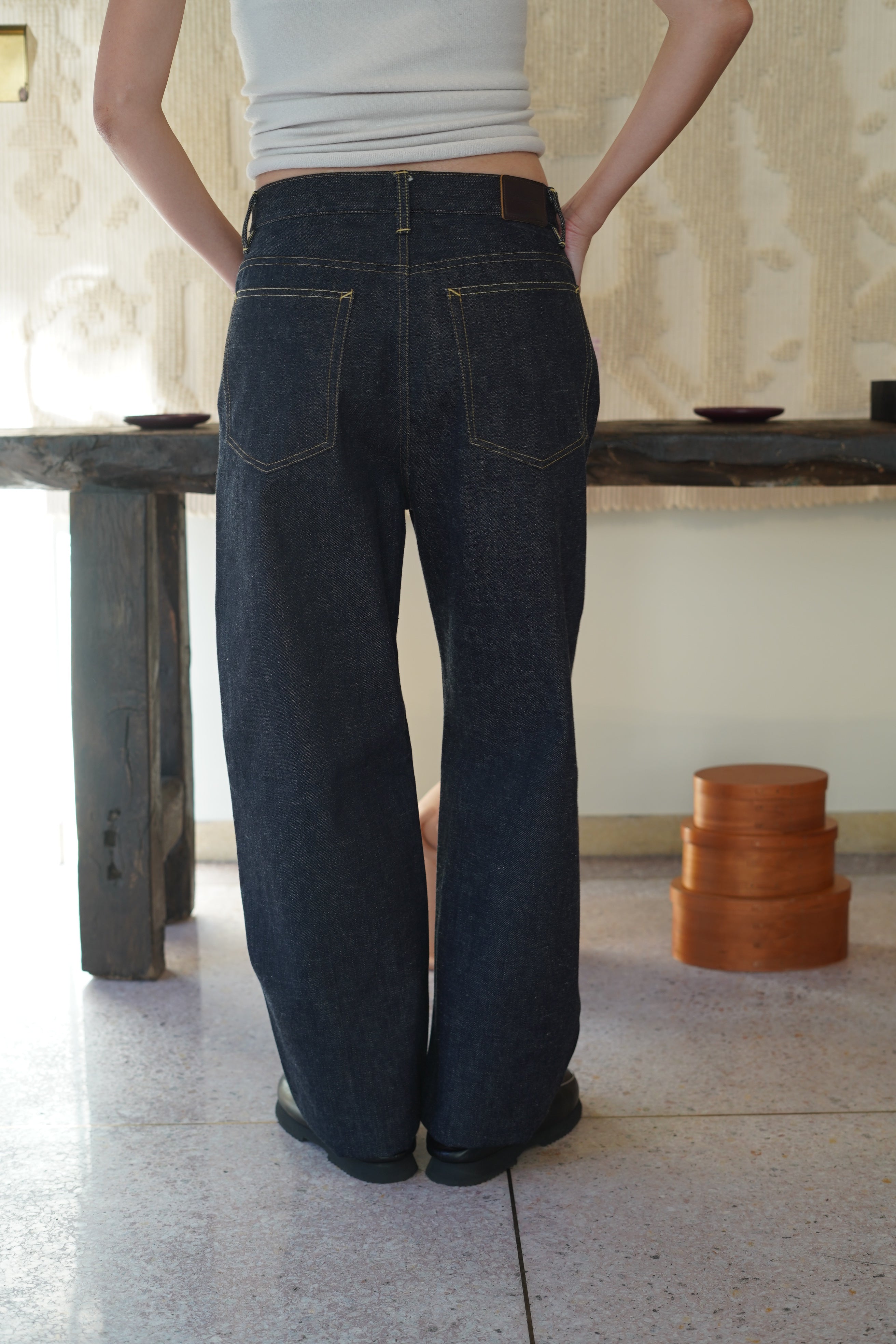 FUMIKA_UCHIDADENIM STRAIGHT PANTS – PORT