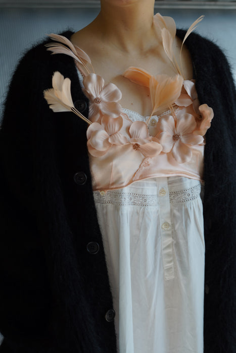 FUMIKA_UCHIDA<br>SILK STAIN BRA TOP