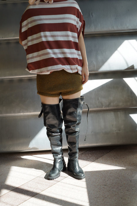 FUMIKA_UCHIDA<br>SHETLAND RIB STITCH BLOOMERS