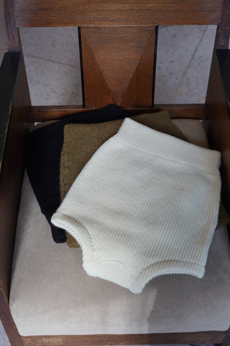 FUMIKA_UCHIDA<br>SHETLAND RIB STITCH BLOOMERS