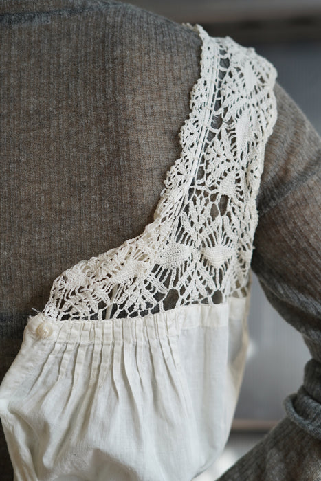 ANTIQUE<BR>EDWARDIAN CORSET COVER<BR><BR>SOLD OUT