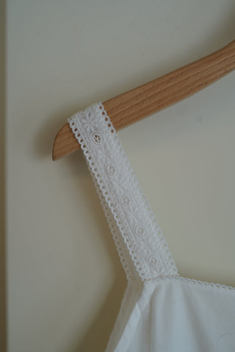 VINTAGE<BR>COTTON CAMI LONG DRESS <BR> <BR>SOLD OUT