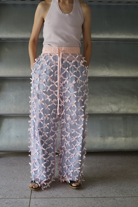 JONNLYNX<br>ribbon tulle pants<br><br>SOLD OUT