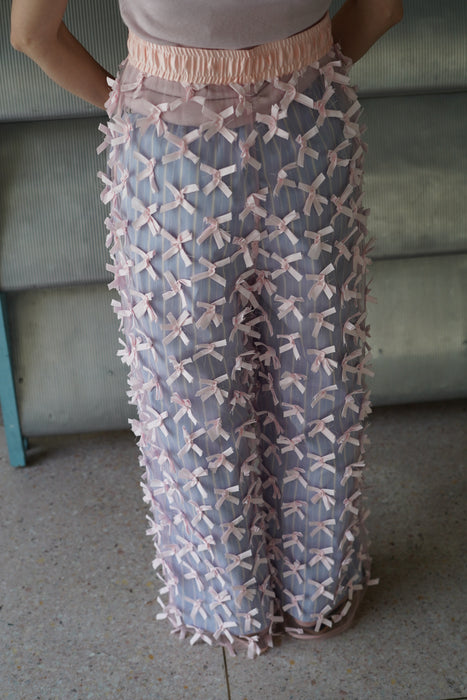 JONNLYNX<br>ribbon tulle pants<br><br>SOLD OUT
