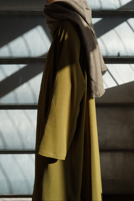 NORLHA<br>NOMAD CLASSIC SCARF<br>NATURAL YAK GREY