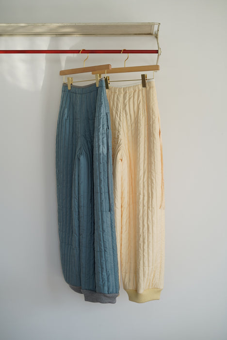 pelleq<br>BATTING TROUSERS<br>in CUSTARD/BLUE GREY