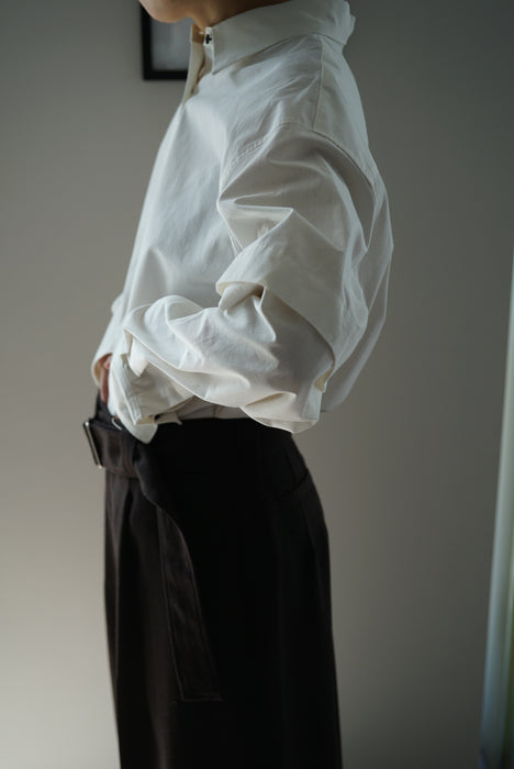 pelleq<br>C/W CUT SLEEVE SHIRT<br>WHITE