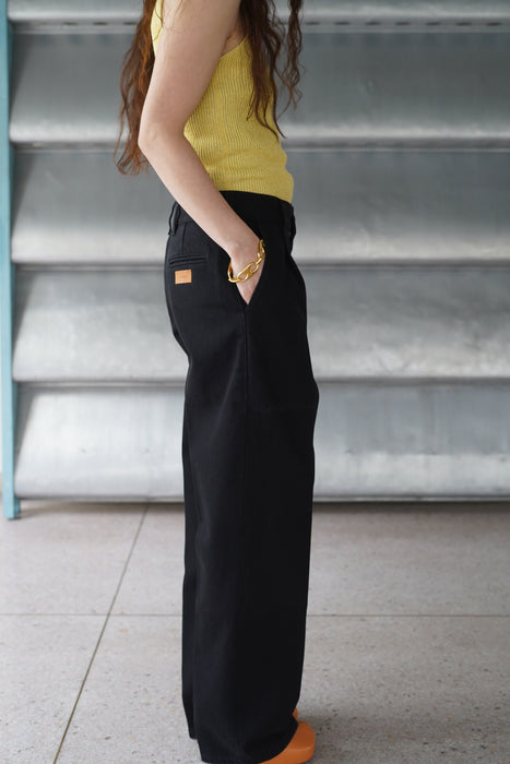 CRISTASEYA<br>WASHI PAPER ASYMMETRICAL TOP<br>in YELLOW<br><br>SOLD OUT