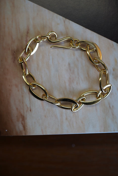 SAPIR BACHAR<br>GOLD CUT BRACELET