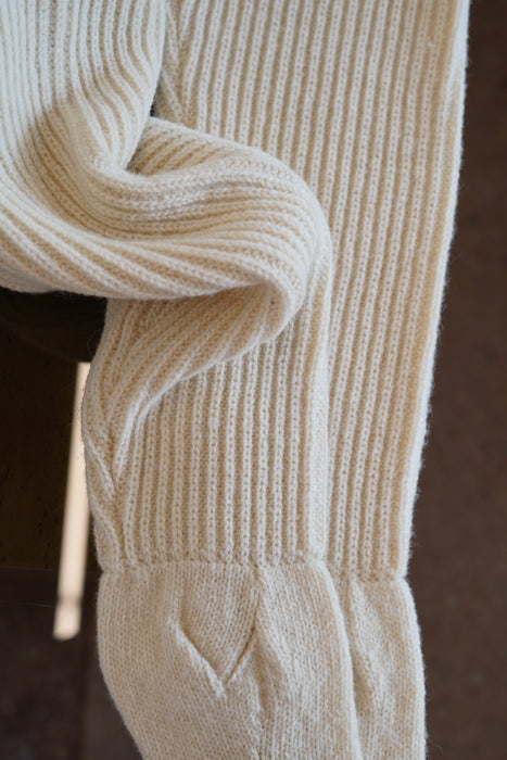 FUMIKA_UCHIDA<br>SHETLAND RIB STITCH TIGHT-HIGH SOCKS