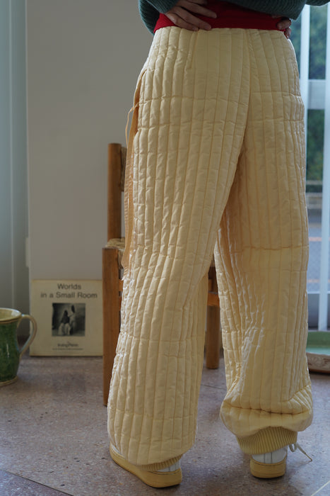 pelleq<br>BATTING TROUSERS<br>in CUSTARD/BLUE GREY