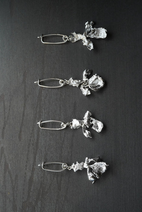 Claudia Lepik<br>ABSTRACT ORCHID BROOCH