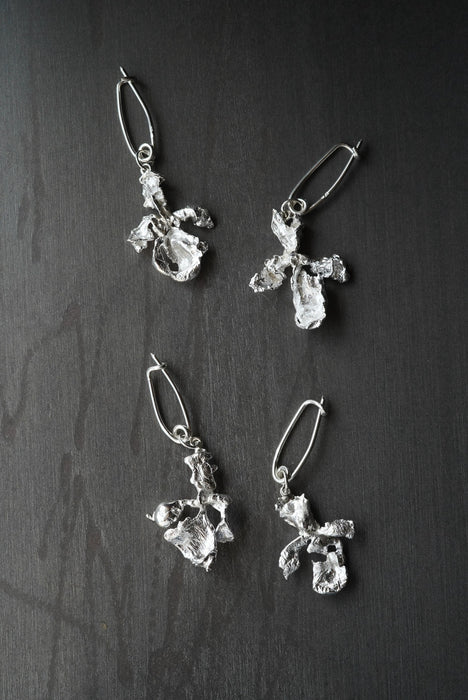 Claudia Lepik<br>ABSTRACT ORCHID BROOCH