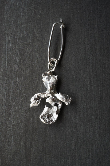 Claudia Lepik<br>ABSTRACT ORCHID BROOCH