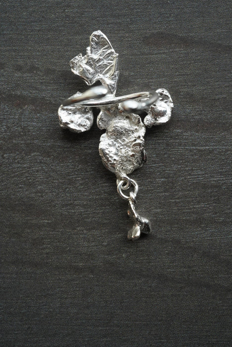 Claudia Lepik<br>ADJUSTABLE ABSTRACT ORCHID RING