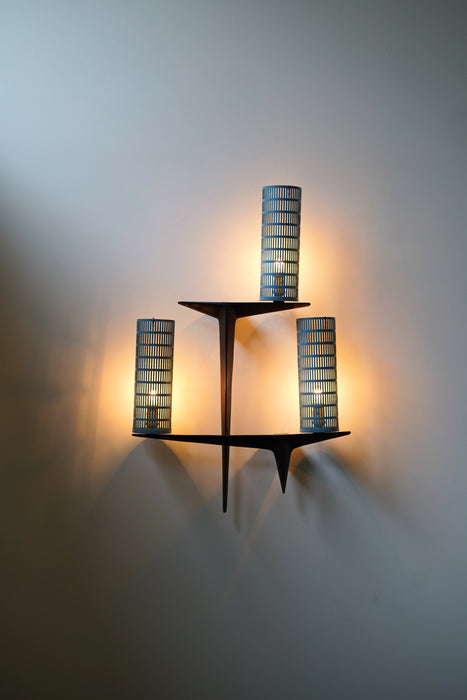 MAISON ARLUS SCONCES BLUE