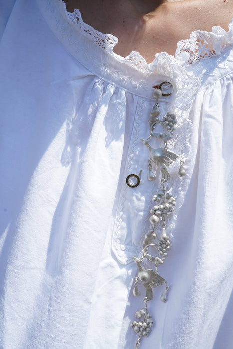 ANTIQUE<BR>LACE NIGHT DRESS