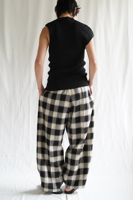 CRISTASEYA<br>WASHI PAPER TOP<br>in BLACK