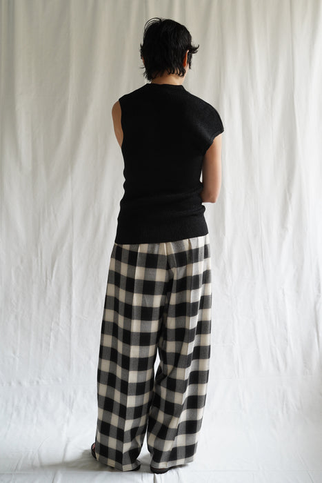 CRISTASEYA<br>WASHI PAPER TOP<br>in BLACK