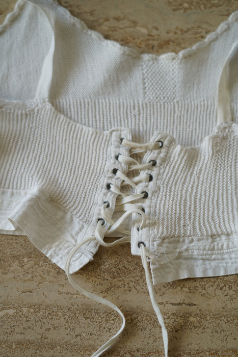 ANTIQUE<BR>KNITTED BRA TOP <BR> <BR>SOLD OUT