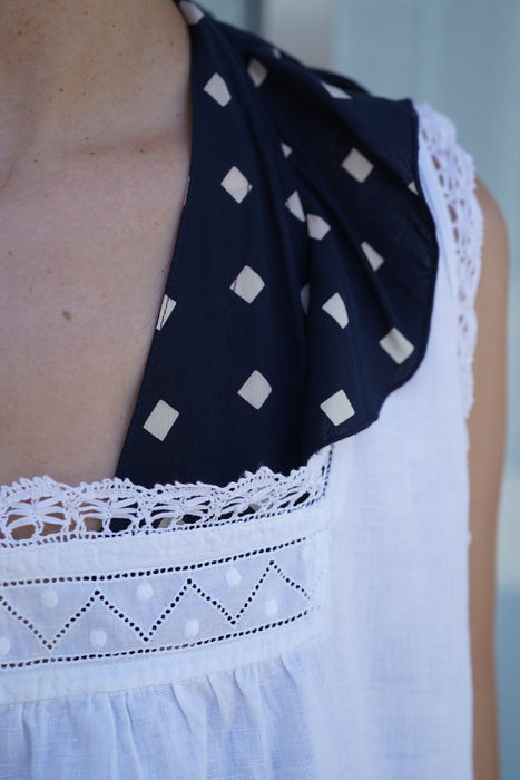 ANTIQUE<BR>LACE CAMI DRESS<BR><BR>SOLD OUT