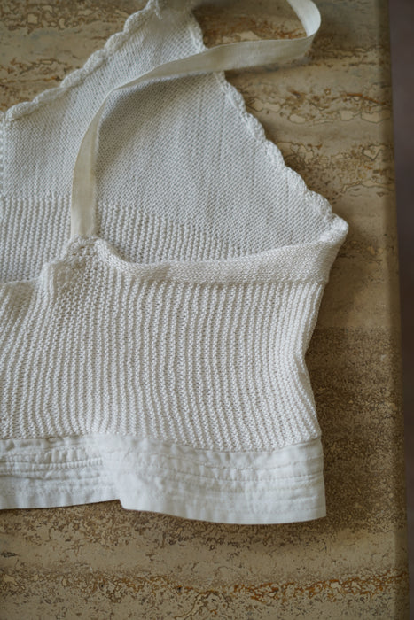 ANTIQUE<BR>KNITTED BRA TOP <BR> <BR>SOLD OUT