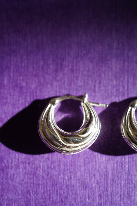 SAPIR BACHAR<br>MINI ETERNITY HOOPS