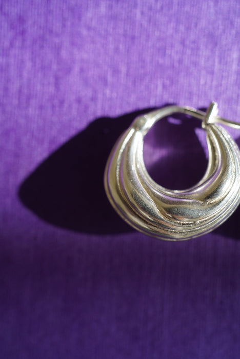 SAPIR BACHAR<br>MINI ETERNITY HOOPS
