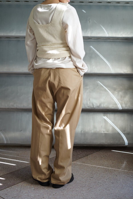 VINTAGE <BR>U.S.ARMY TAN 445 DURABLE PRES CHINO TROUSERS <BR> <BR>SOLD OUT