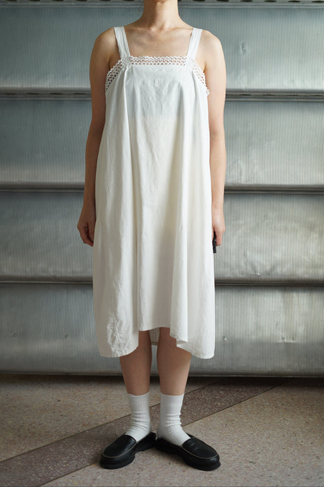 ANTIQUE<BR>COTTON LACE CAMI DRESS<BR><BR>SOLD OUT