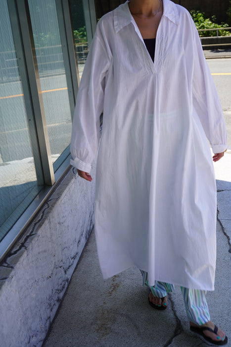 ANTIQUE<BR> SKIPPER LONG SHIRT DRESS