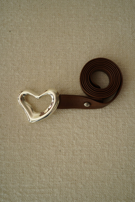 1975s<BR> TIFFANY & CO. by ELSA PERETTI <BR>SMALL OPEN HEART BELT