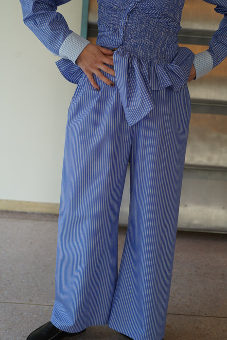 SUPER YAYA<br>TROUSER NOUCKI JUDO<br>BLUE STRIPES & VICH
