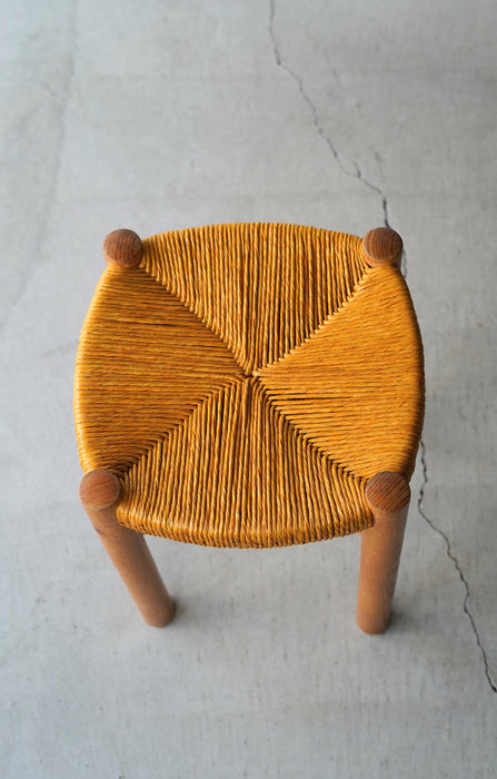 CHARLOTTE PERRIAND<BR>MERIBEL STOOL<BR><BR>SOLD OUT