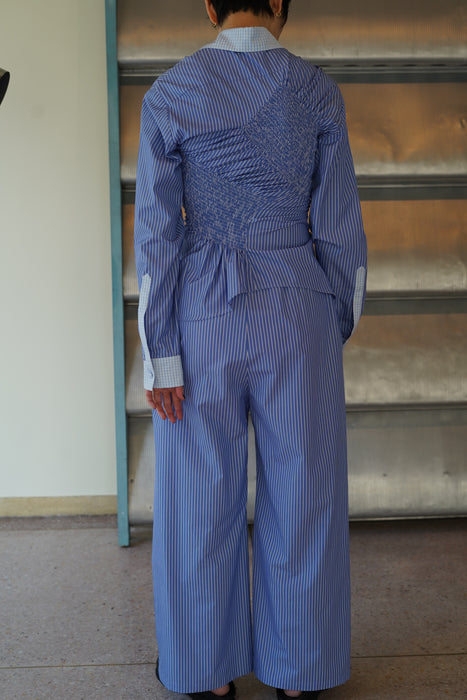 SUPER YAYA<br>TROUSER NOUCKI JUDO<br>BLUE STRIPES & VICH