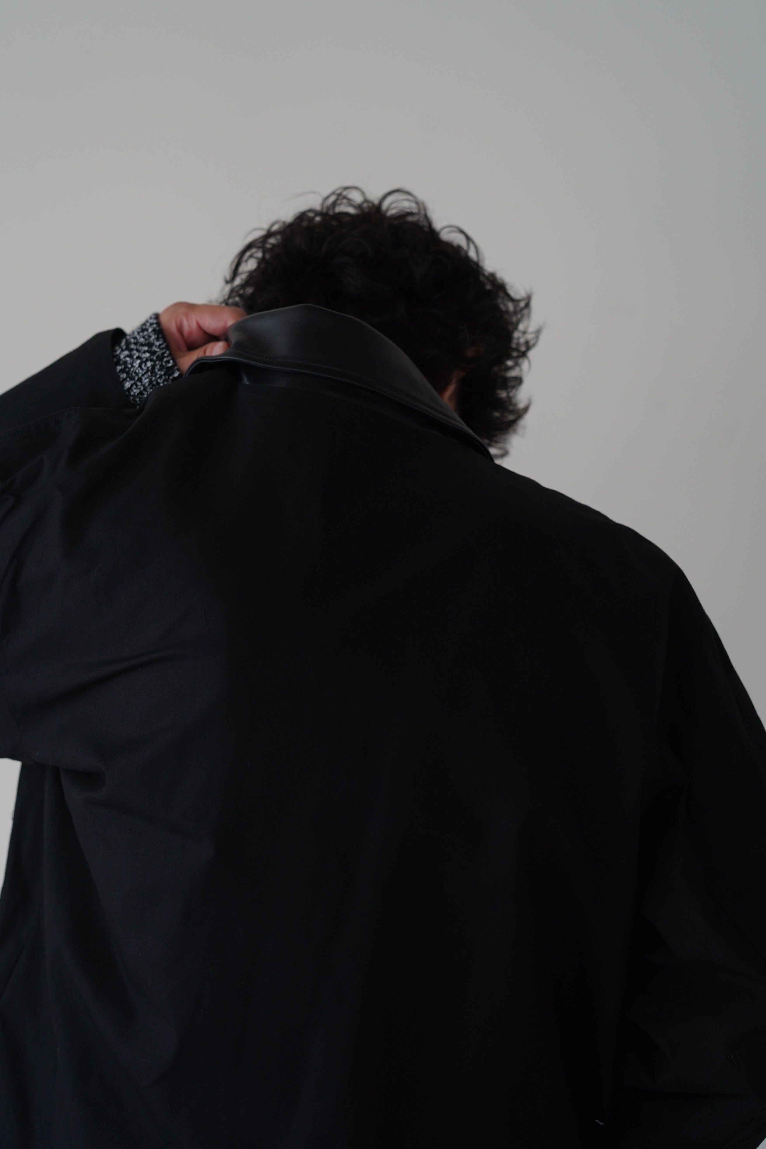 Cristaseya 遅らせる oversized blouson blown sizeL