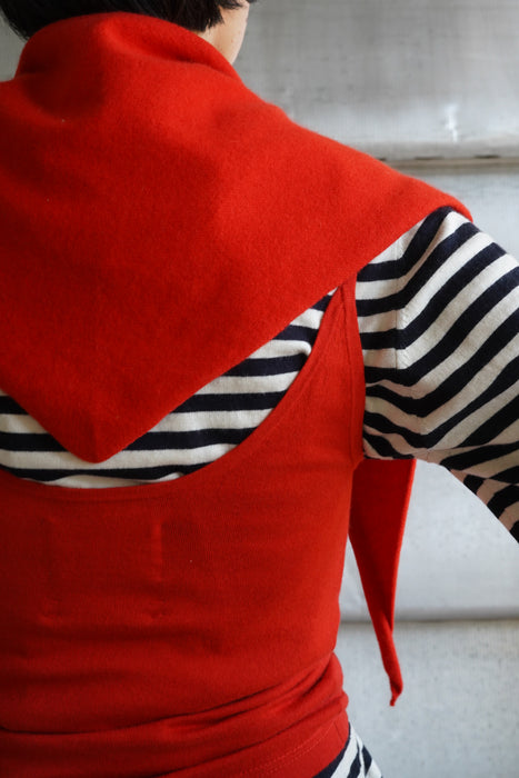 EXTREME CASHMERE<br>n°35 bandana<br>in TOMATO